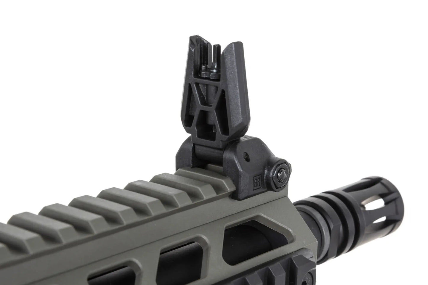 Specna Arms SA-F09 FLEX™ Gen.2 BLDC™ HAL ETU™ ASG Karabiner – Olive (unter 0,5 Joule)