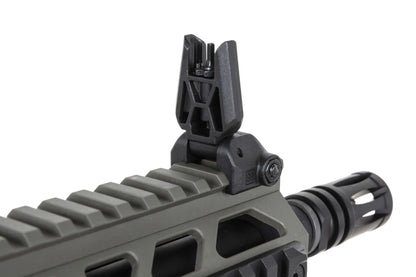 Specna Arms SA-F09 FLEX™ Gen.2 BLDC™ HAL ETU™ ASG Karabiner – Olive (unter 0,5 Joule)