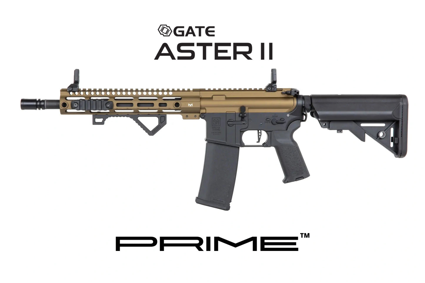 Specna Arms SA-P20 Prime™ BLDC™ Aster II ETU Karabiner – Chaos Bronze (0,5 Joule)