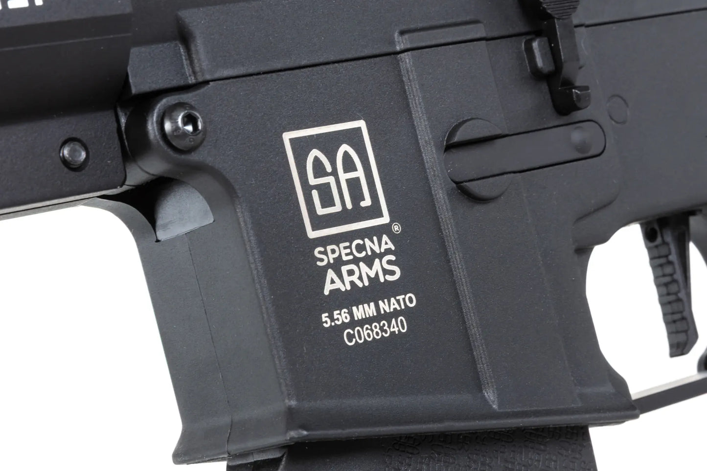 Specna Arms SA-C20 CORE™ HAL ETU™ ASG Karabiner – Schwarz (Einzelfeuer / Single Fire Only, unter 0,5 Joule)