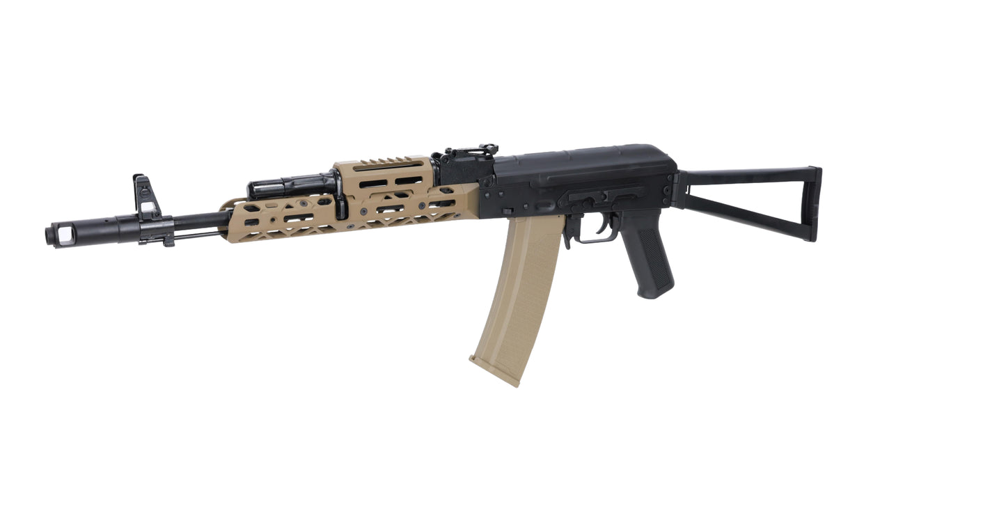 Specna Arms KPYK AK SA-PJ13 PRIME™ BLDC™ Aster II ETU Sturmgewehr – Halbbraun (0,5 Joule)
