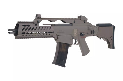Specna Arms SA-G11V KeyMod EBB Karabiner Nachbildung – Tan (unter 0,5 Joule)