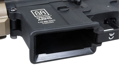 Specna Arms SA-FH06 FLEX™ Gen.2 HAL ETU™ ASG Karabiner – Halbbraun / Half-Tan (unter 0,5 Joule)