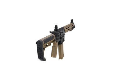 Specna Arms SA-F03 FLEX™ Gen.2 BLDC™ HAL ETU™ ASG Karabiner – Halbbraun / Half-Tan (unter 0,5 Joule)