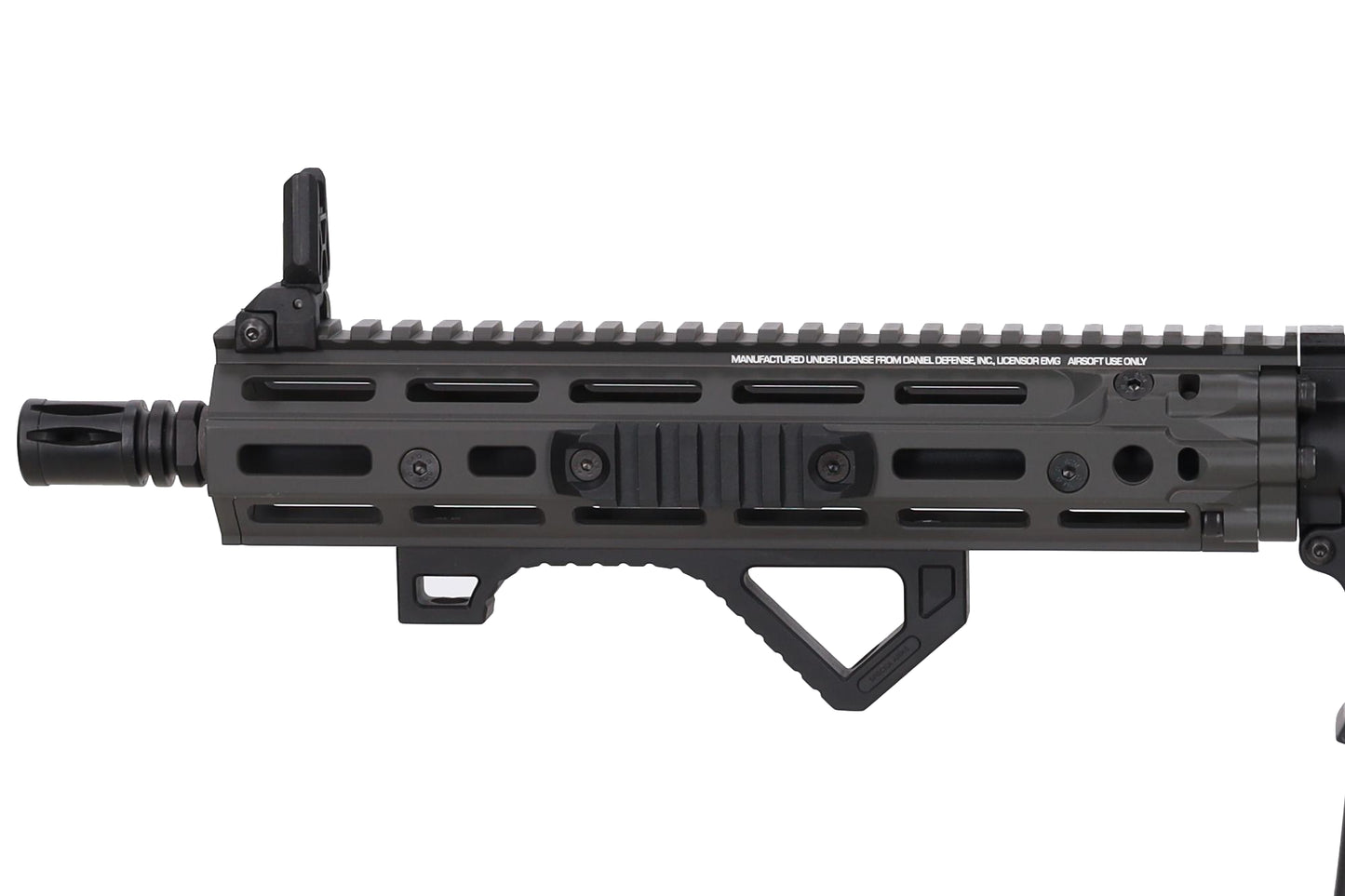 Specna Arms Daniel Defense® RIS III 10.5'' SA-P27 PRIME™ BLDC™ Aster II ETU Karabiner – Grau (unter 0,5 Joule)