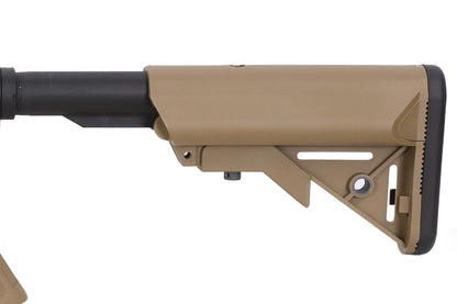Specna Arms SA-F14 FLEX™ Gen.2 GATE X-ASR ASG Karabiner – Halbbraun / Half-Tan (unter 0,5 Joule)