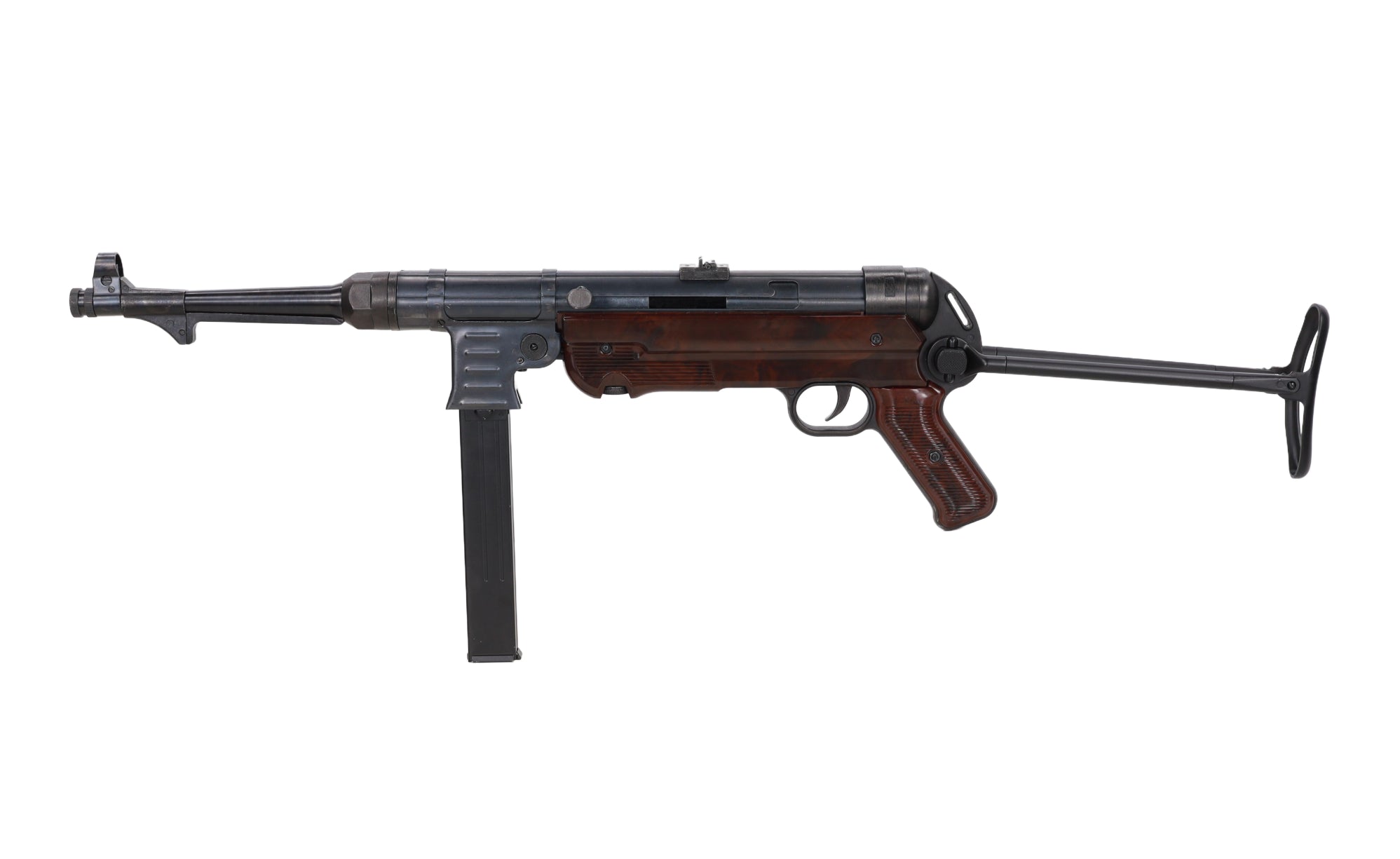 Specna Arms MP40 RETRO AEG Maschinenpistole inkl. GATE X-ASR – Braun ( 0,5 Joule)