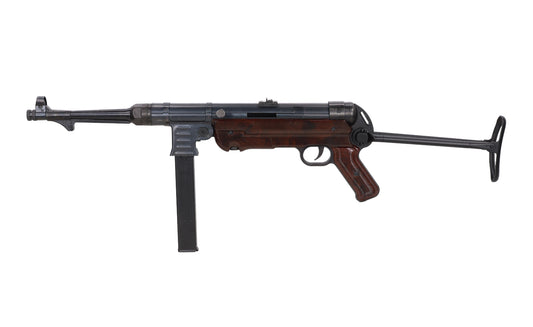 Specna Arms MP40 RETRO AEG Maschinenpistole inkl. GATE X-ASR – Braun ( 0,5 Joule)