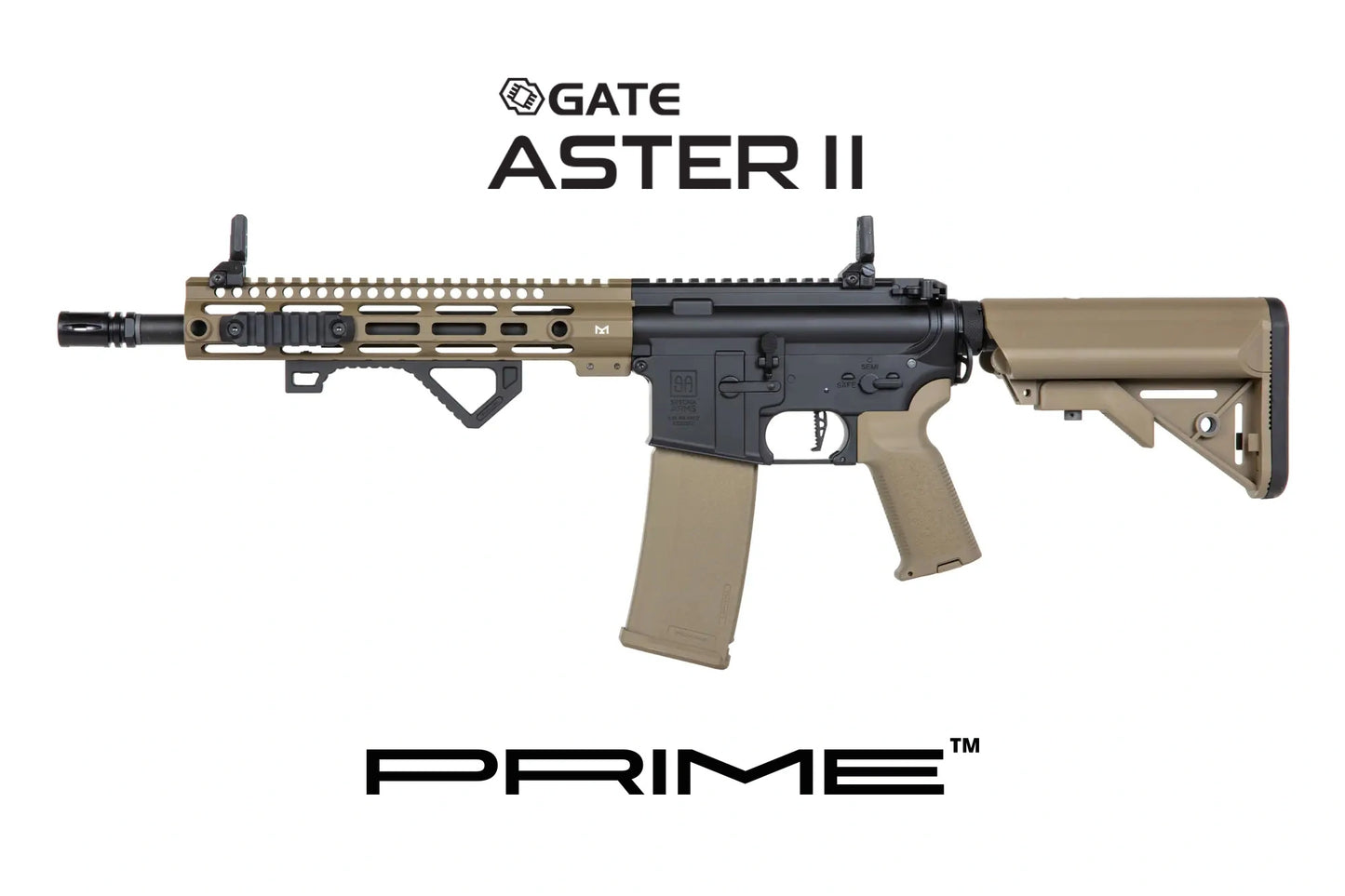 Specna Arms SA-P20 Prime™ BLDC™ Aster II ETU Karabiner – Half-Tan (0,5 Joule)