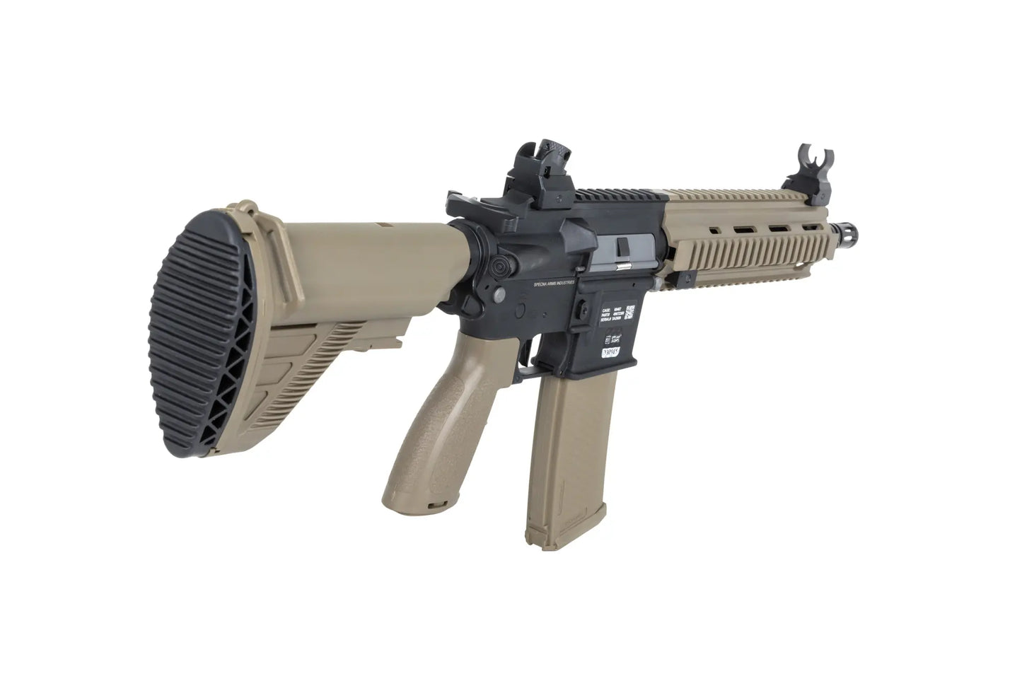 Specna Arms SA-FH06 FLEX™ Gen.2 HAL ETU™ ASG Karabiner – Halbbraun / Half-Tan (unter 0,5 Joule)