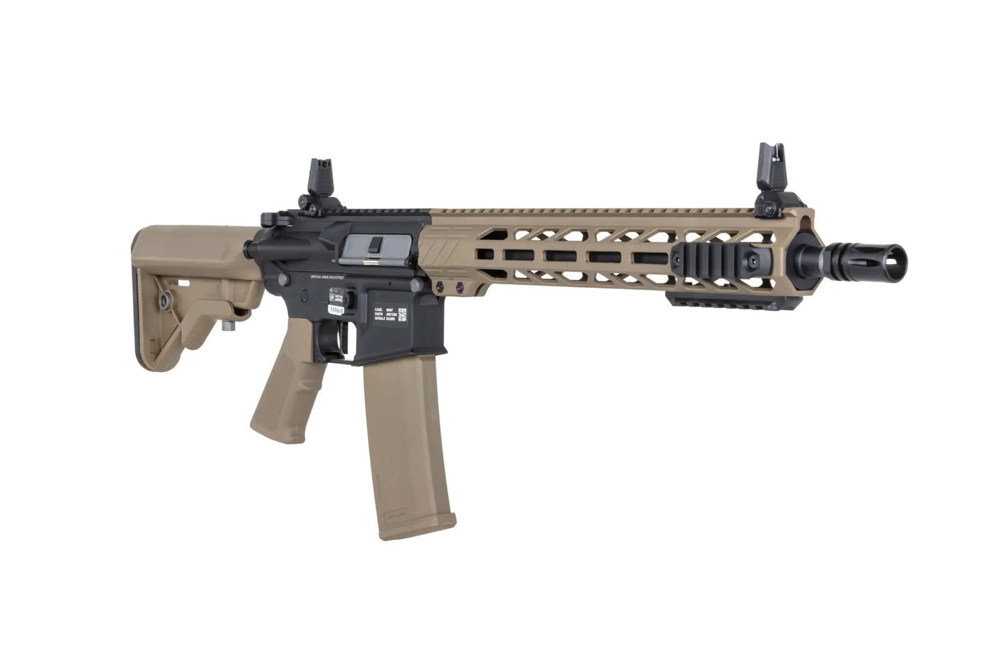 Specna Arms SA-F09 FLEX™ Gen.2 BLDC™ HAL ETU™ ASG Karabiner – Half-Tan (unter 0,5 Joule)