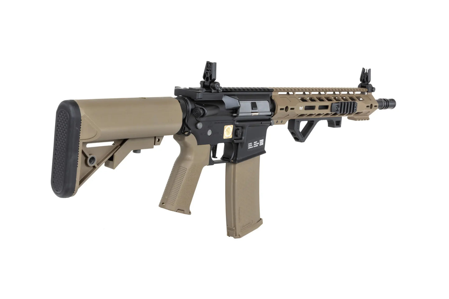 Specna Arms Rock River Arms SA-P14 PRIME™ BLDC™ Aster II ETU Karabiner – Half-Tan / Tan (unter 0,5 Joule)