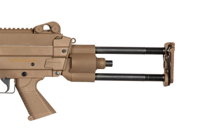 Specna Arms ASG Machine Gun FN Herstal M249 PARA CORE™ Tan (0,5 Joule)
