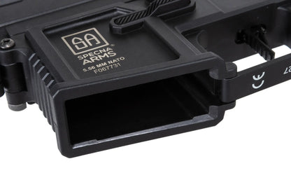 Specna Arms SA-F04-RL FLEX™ Gen.2 BLDC™ HAL ETU™ ASG Karabiner – Light Ops Schaft / New Receiver / Schwarz (unter 0,5 Joule)