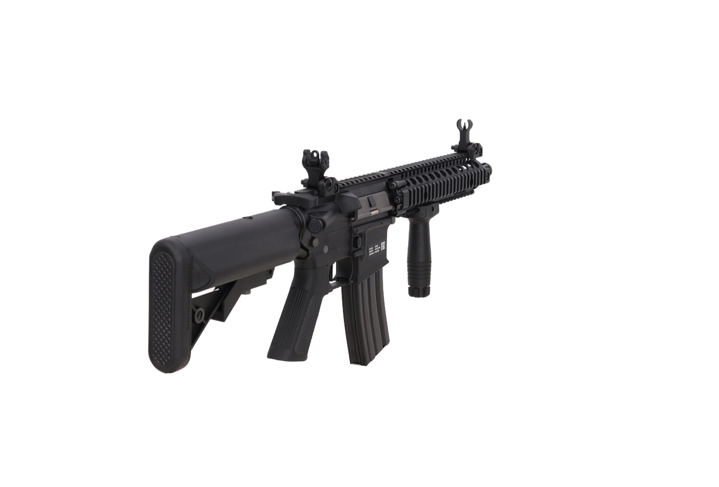 Specna Arms Colt x Daniel Defense® MK18 10.5'' SA-P19 PRIME™ BLDC™ Aster II ETU Sturmgewehr – Schwarz (unter 0,5 Joule)