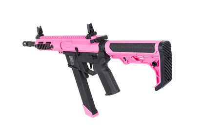 Specna Arms SA-FX01 FLEX™ Gen.2 BLDC™ HAL ETU™ ASG Karabiner 9" – Rosa (unter 0,5 Joule)