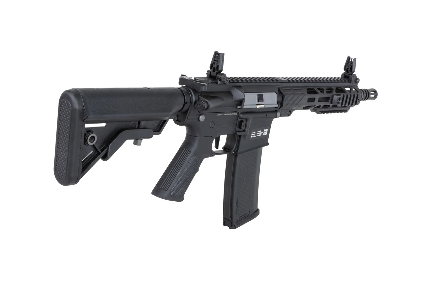 Specna Arms SA-F08 FLEX™ Gen.2 BLDC™ HAL ETU™ ASG Karabiner – Schwarz (unter 0,5 Joule)