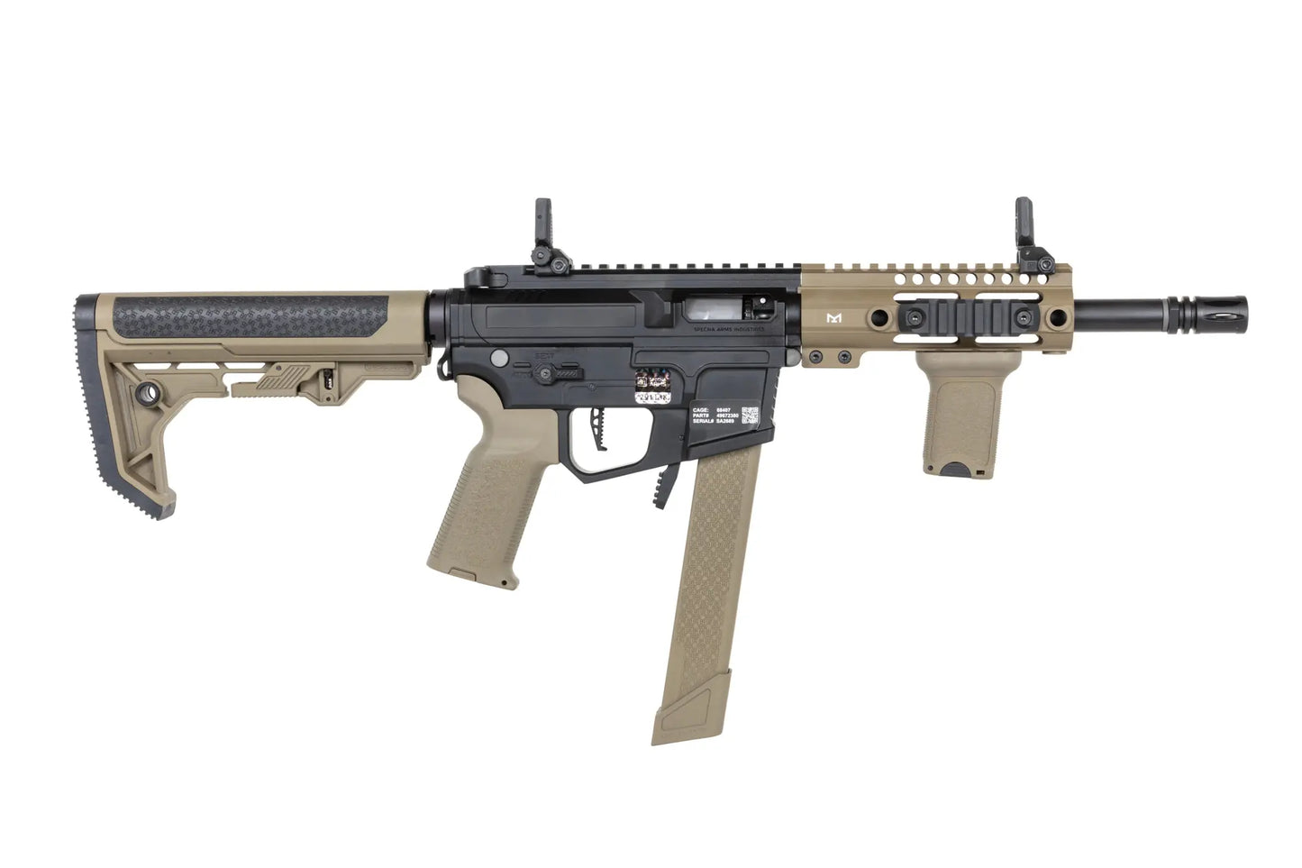 Specna Arms SA-PX01 PRIME™ BLDC™ Aster II ETU Maschinenpistole – Half-Tan (0,5 Joule)