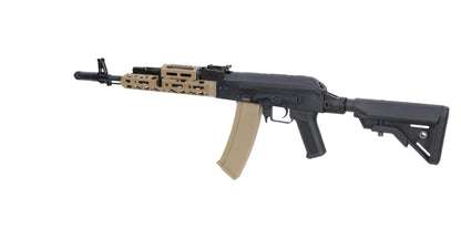 Specna Arms KPYK AK SA-PJ15 PRIME™ BLDC™ Aster II ETU Sturmgewehr – Halbbraun / Tan (unter 0,5 Joule)