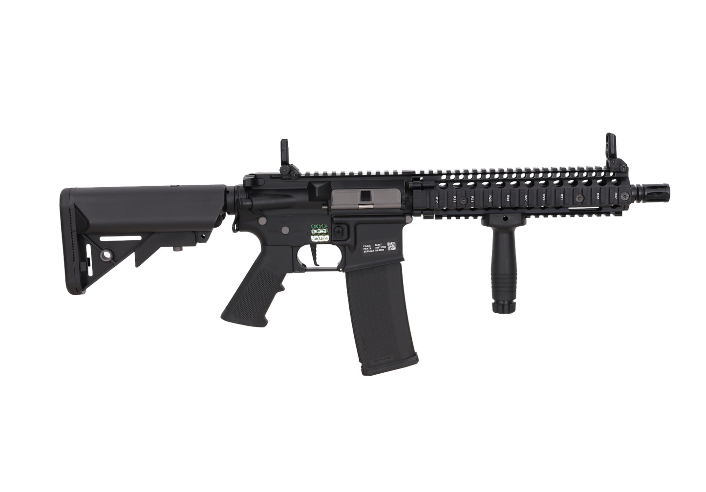 Daniel Defense x EMG MK18 SA-E19 EDGE™ Gen. 2 Sturmgewehr 10,5" – Schwarz (unter 0,5 Joule)