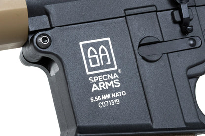 Specna Arms SA-C12 CORE™ Gen. 2 HAL™ ETU ASG Karabiner – Halbbraun / Half-Tan (unter 0,5 Joule)