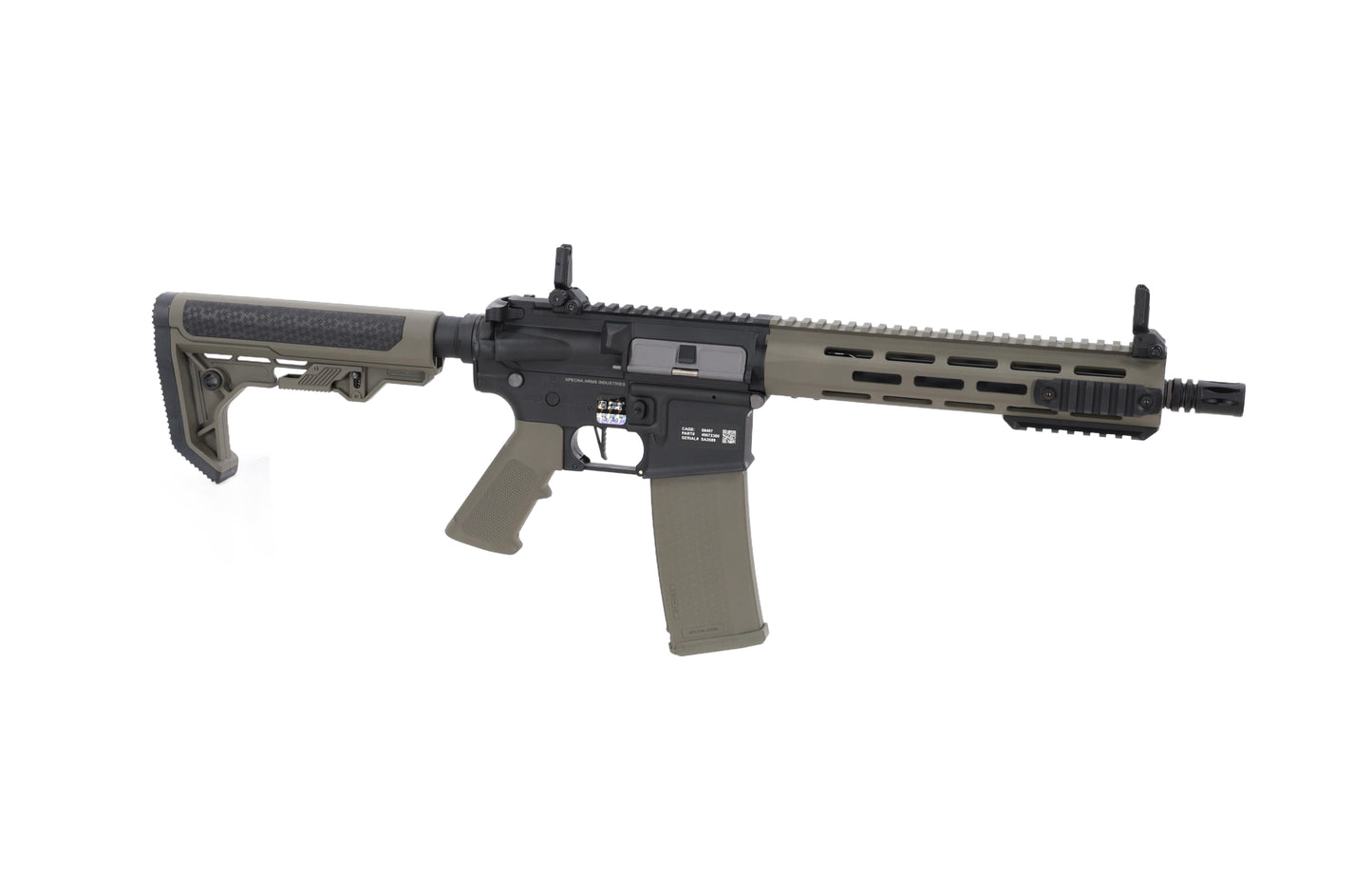 Specna Arms SA-F03 FLEX™ Gen.2 Light Ops Schaft HAL ETU™ ASG Karabiner – Olive (unter 0,5 Joule)