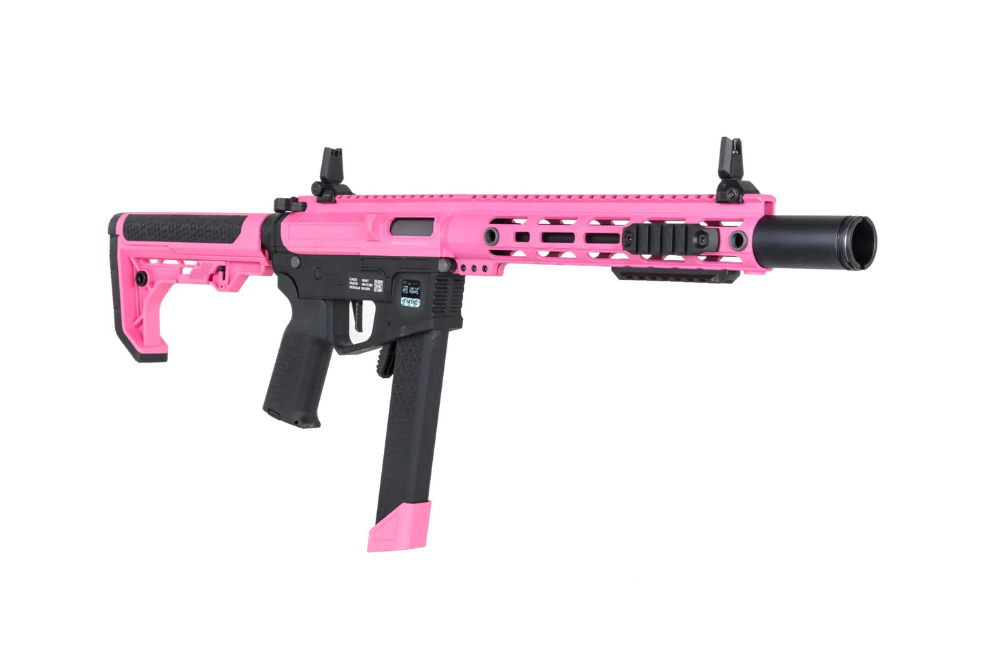 Specna Arms SA-FX02 FLEX™ Gen.2 BLDC™ HAL ETU™ ASG Karabiner – Rosa (unter 0,5 Joule)