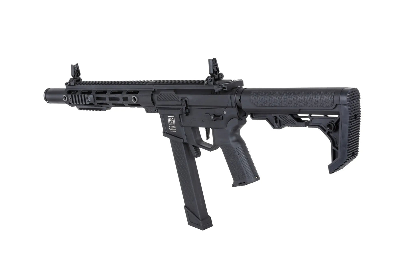 Specna Arms SA-FX02 FLEX™ Gen.2 BLDC™ HAL ETU™ ASG Karabiner – Schwarz (unter 0,5 Joule)