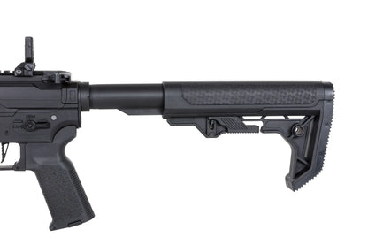 Specna Arms SA-F04-RL FLEX™ Gen.2 BLDC™ HAL ETU™ ASG Karabiner – Light Ops Schaft / New Receiver / Schwarz (unter 0,5 Joule)