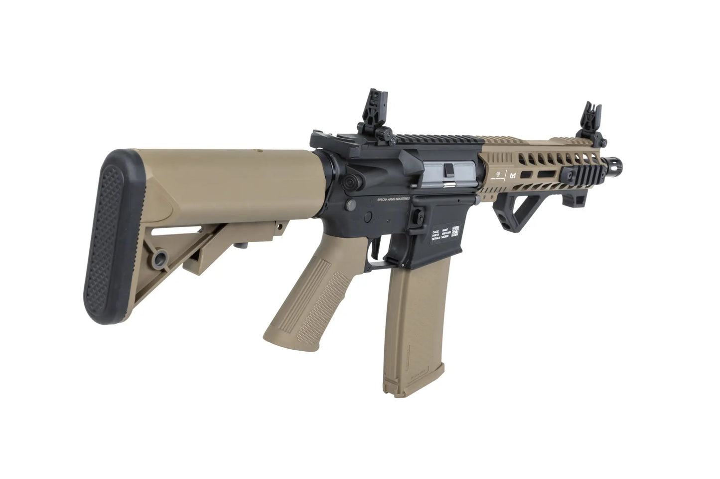Specna Arms SA-C17 CORE™ Gen. 2 HAL™ ETU ASG Karabiner – Halbbraun / Half-Tan (unter 0,5 Joule)