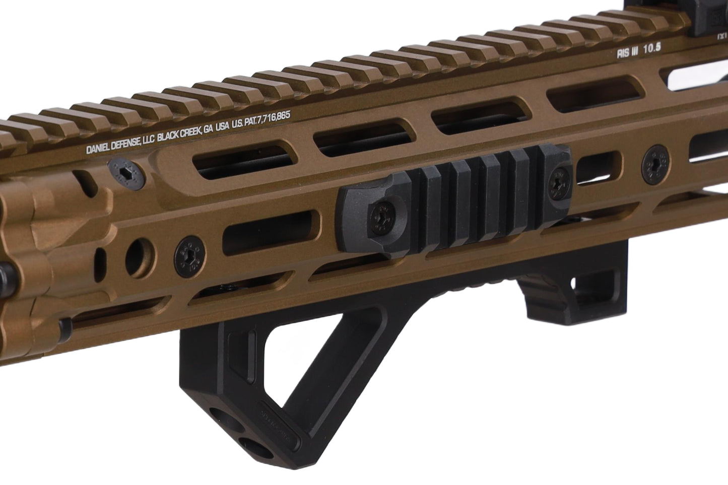 Specna Arms Daniel Defense® RIS III 10.5'' SA-P27 PRIME™ BLDC™ Aster II ETU Karabiner – Chaos Bronze (unter 0,5 Joule)