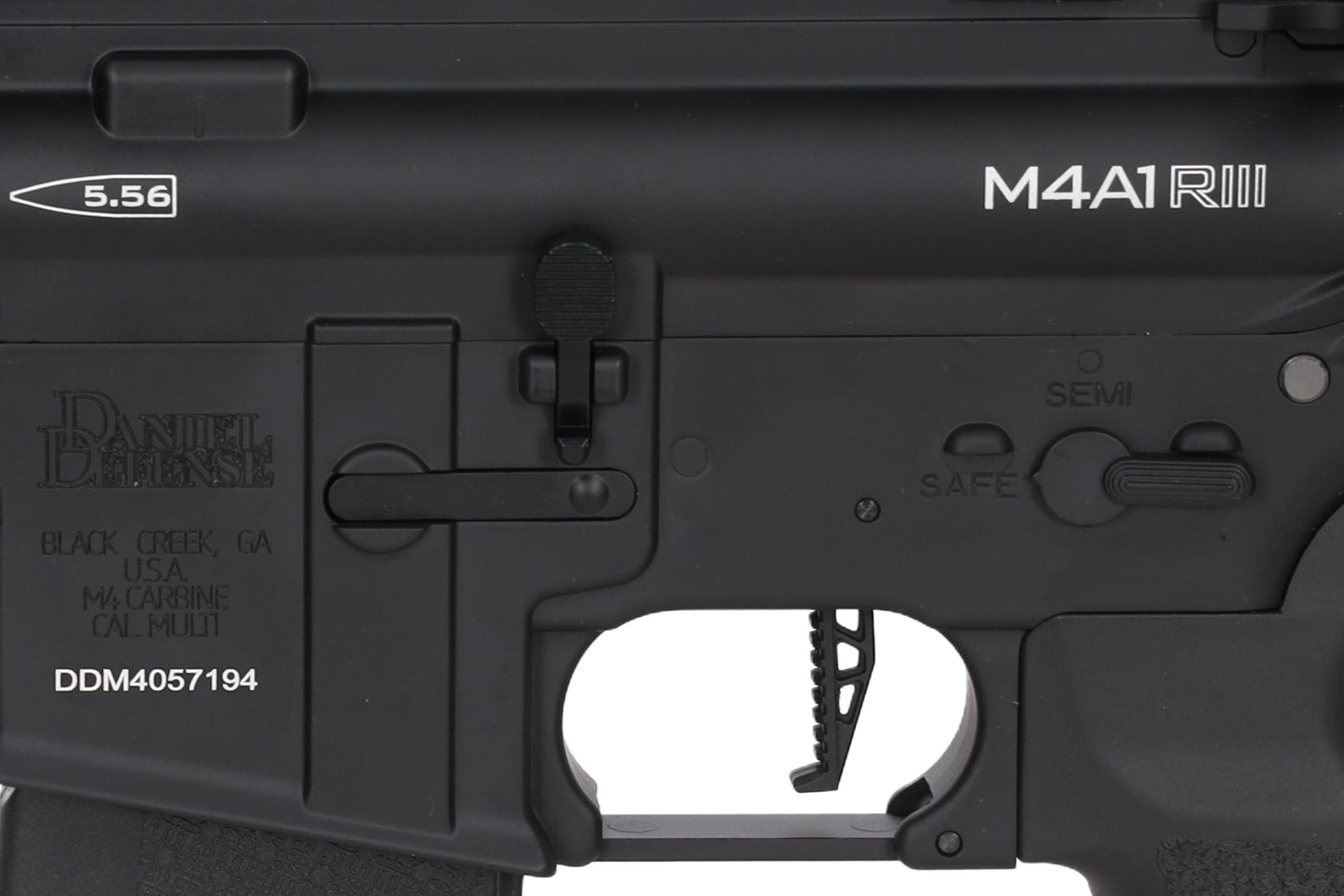 Specna Arms Daniel Defense® RIS III 12.5'' SA-P28 Prime™ BLDC™ Aster II ETU Karabiner – Grau (0,5 Joule)