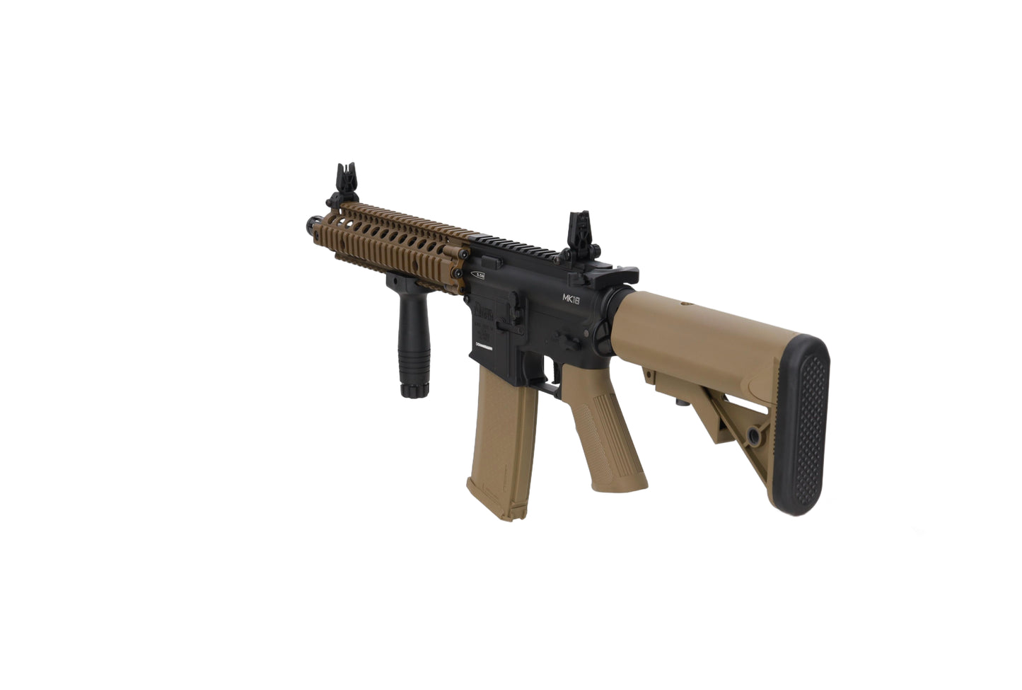 Specna Arms Daniel Defense® MK18 SA-P19 Prime™ BLDC™ Aster II ETU Karabiner – Chaos Bronze (0,5 Joule)