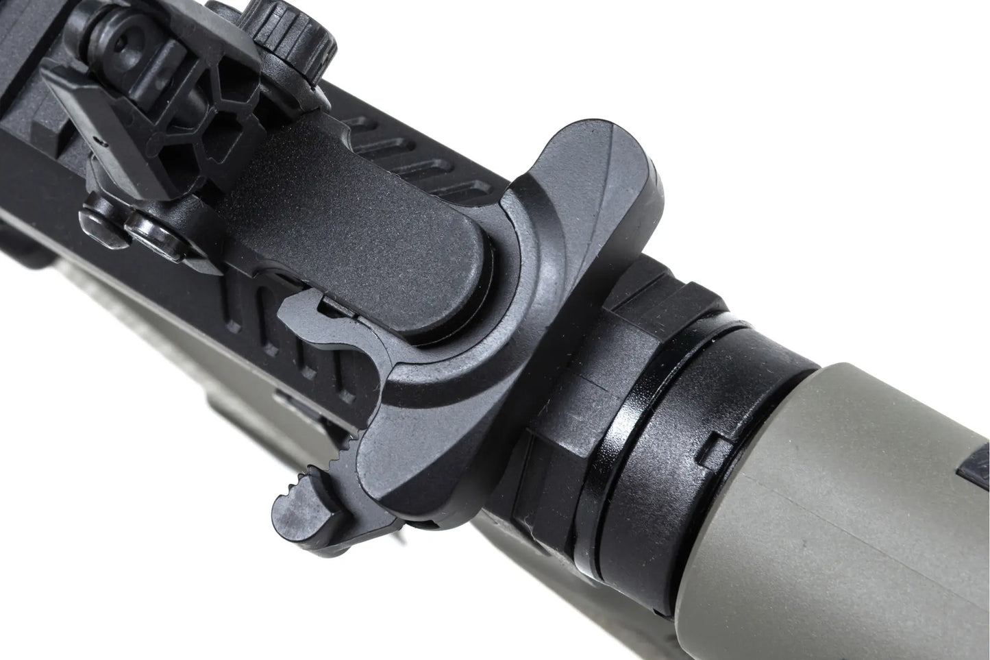 Specna Arms M4/AR15 SA-FX01 FLEX™ Gen.2 AEG-Sturmgewehr 9" – Olivgrün (unter 0,5 Joule)