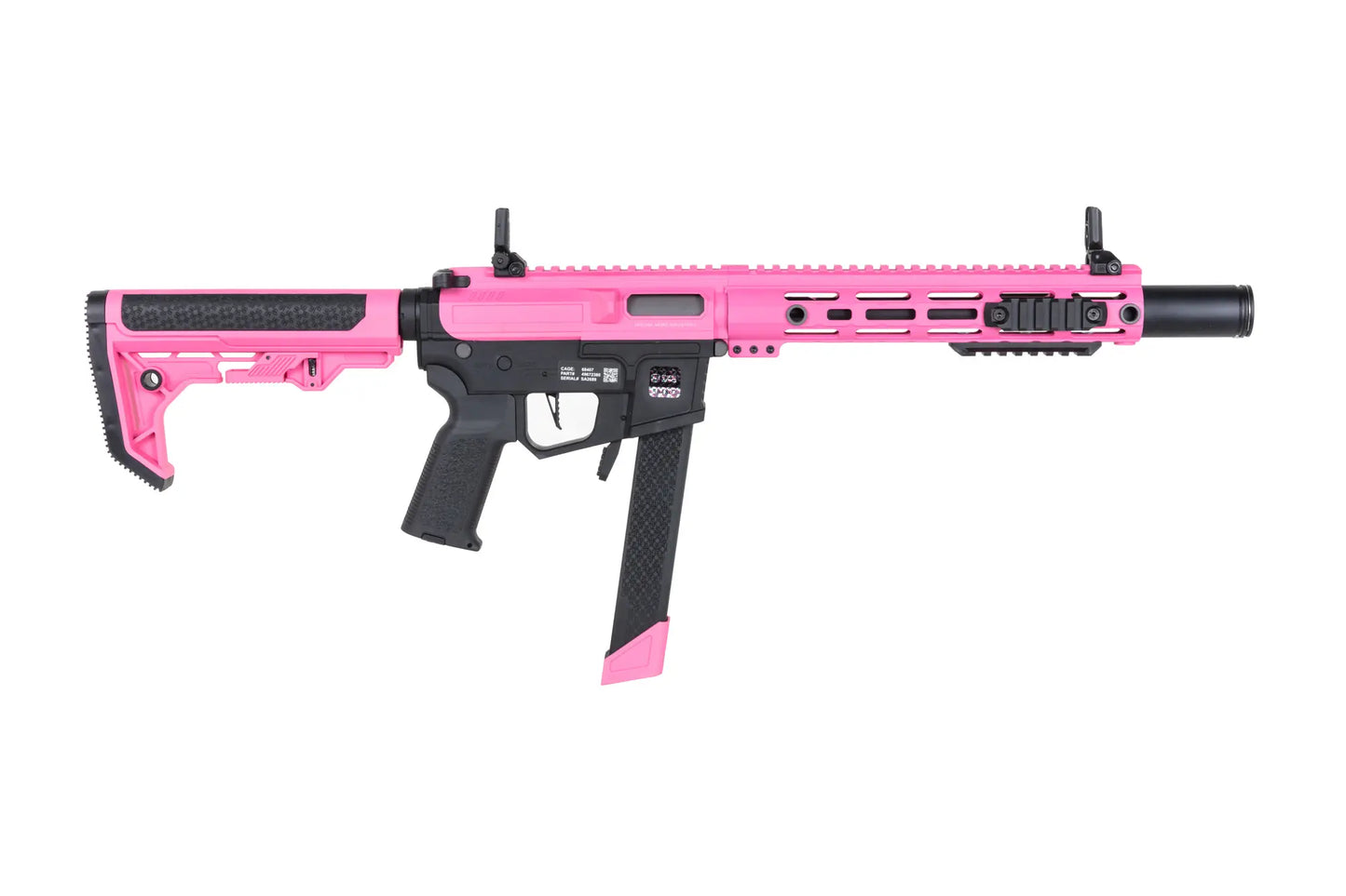 Specna Arms SA-FX02 FLEX™ Gen.2 BLDC™ HAL ETU™ ASG Karabiner – Rosa (unter 0,5 Joule)