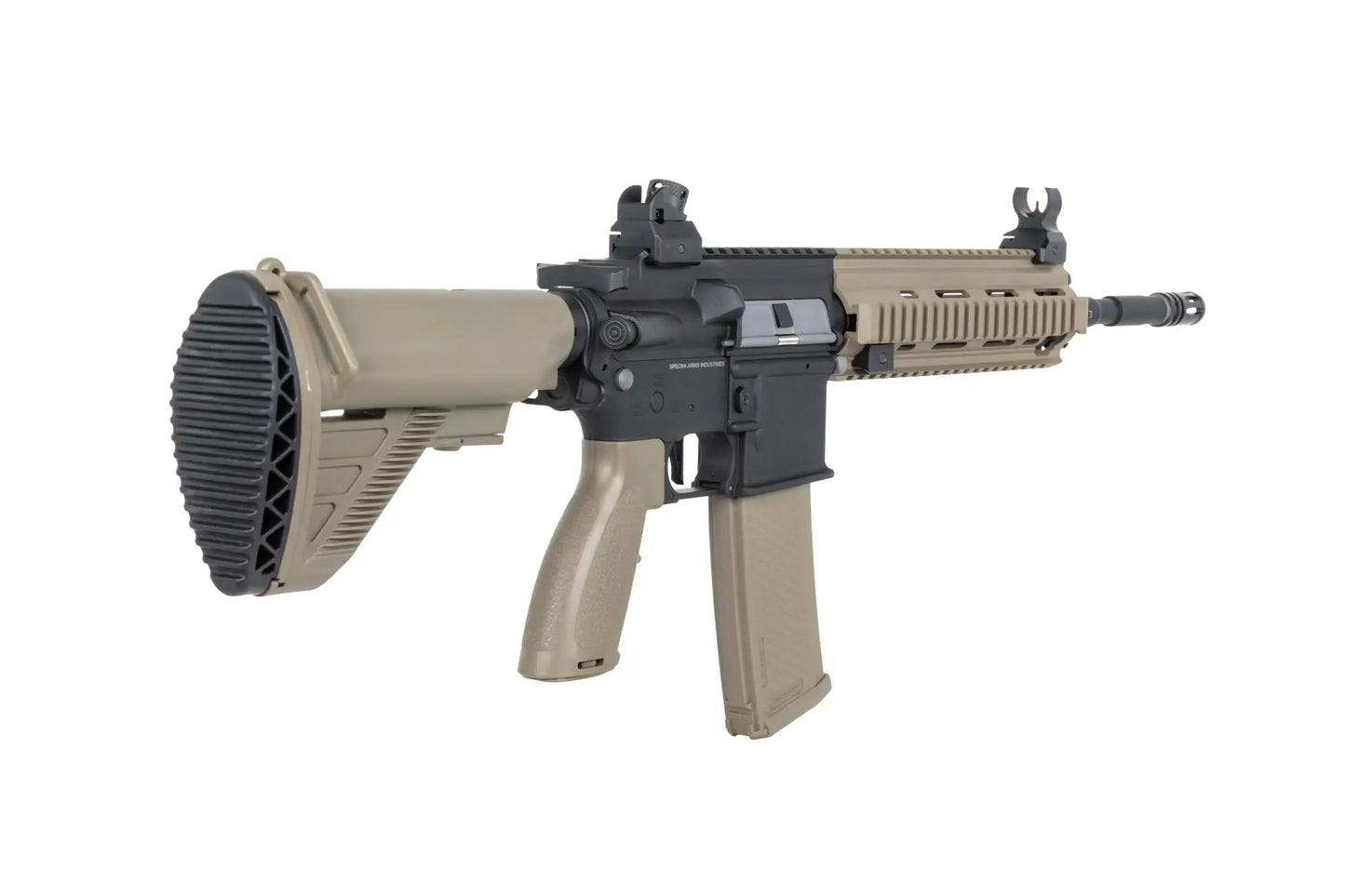 Specna Arms SA-FH07 FLEX™ Gen.2 HAL ETU™ ASG Karabiner – Halbbraun / Half-Tan (unter 0,5 Joule)