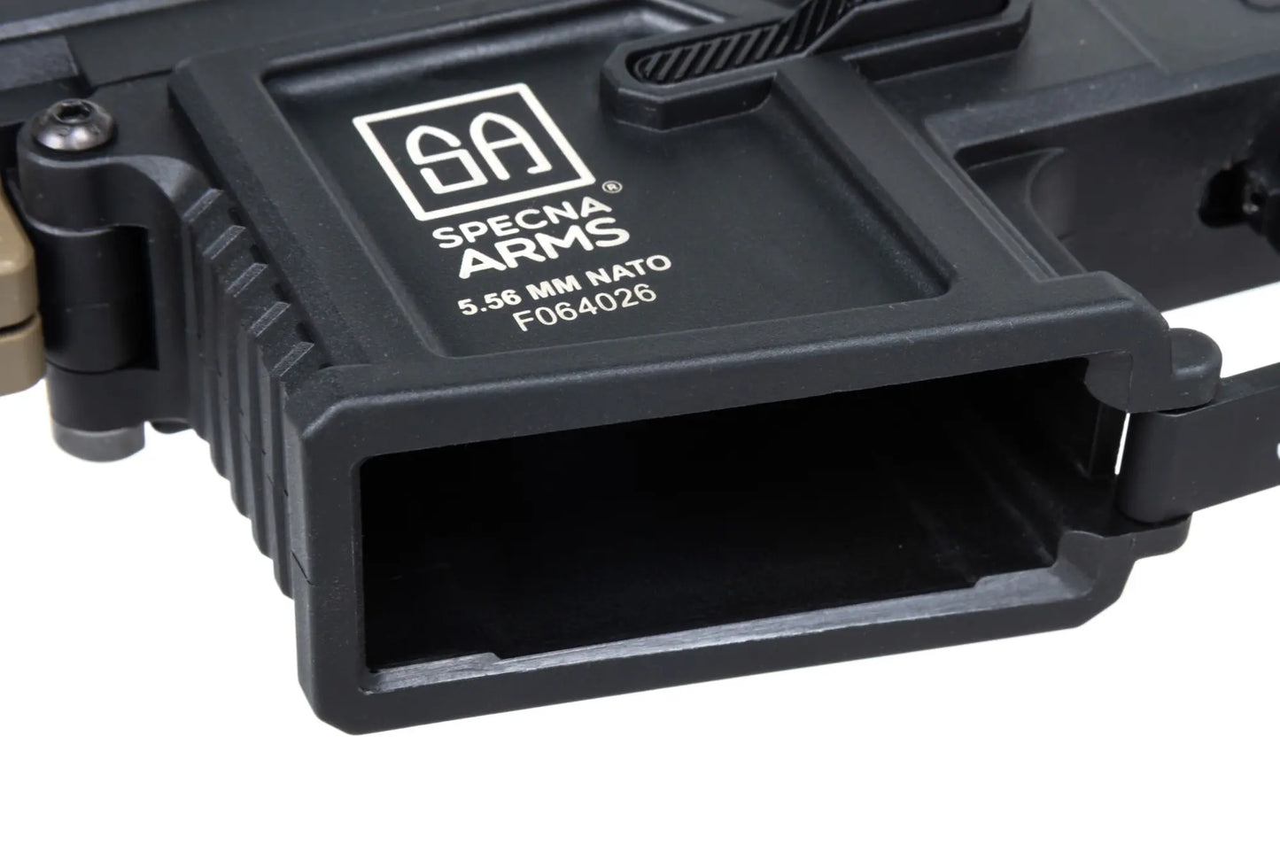 Specna Arms SA-F05-RL FLEX™ Gen.2 Light Ops / New Receiver HAL ETU™ ASG Karabiner – Half-Tan (unter 0,5 Joule)