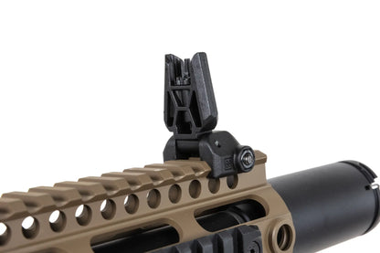 Specna Arms SA-CX02 CORE™ Gen. 2 HAL™ ETU ASG Karabiner – Halbbraun / Half-Tan (unter 0,5 Joule)