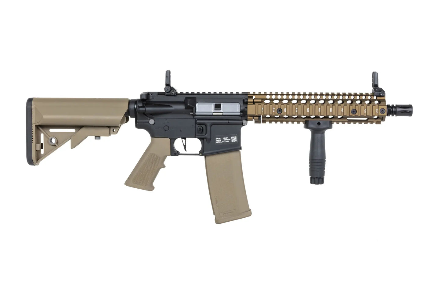 Specna Arms Daniel Defense® MK18 SA-C19 CORE™ Gen. 2 HAL™ ETU ASG Karabiner – Chaos Bronze (unter 0,5 Joule)