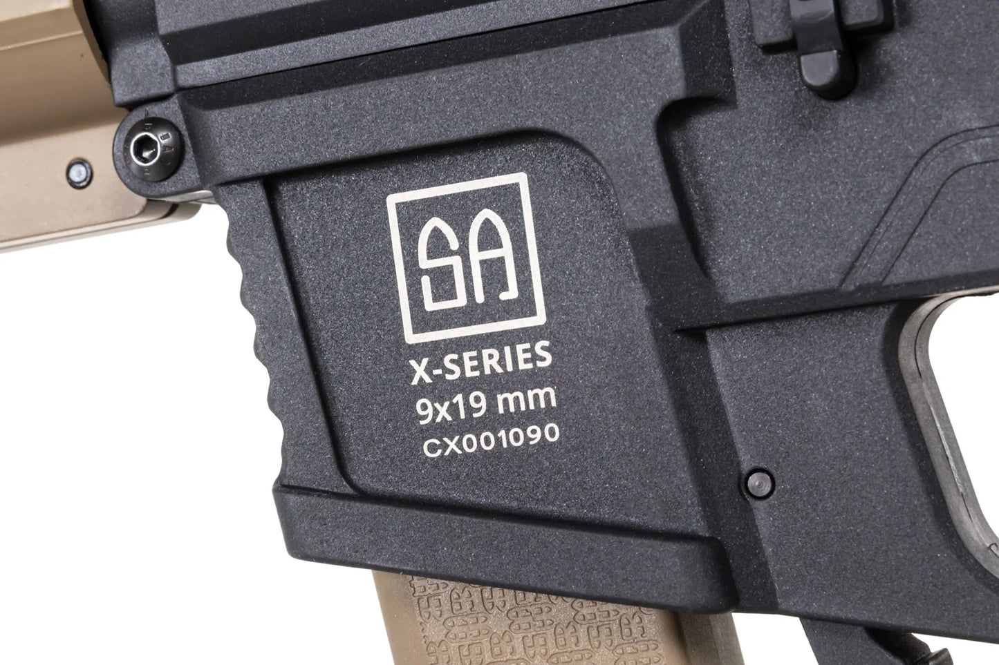 Specna Arms SA-CX02 CORE™ Gen. 2 HAL™ ETU ASG Karabiner – Halbbraun / Half-Tan (unter 0,5 Joule)