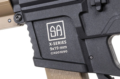 Specna Arms SA-CX02 CORE™ Gen. 2 HAL™ ETU ASG Karabiner – Halbbraun / Half-Tan (unter 0,5 Joule)