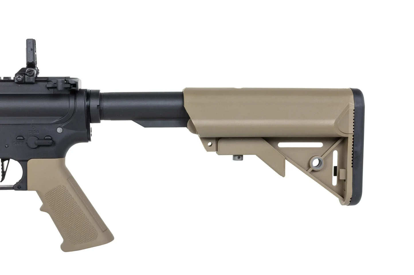 Specna Arms SA-C09 CORE™ Gen. 2 HAL™ ETU ASG Karabiner – Halbbraun / Half-Tan (unter 0,5 Joule)