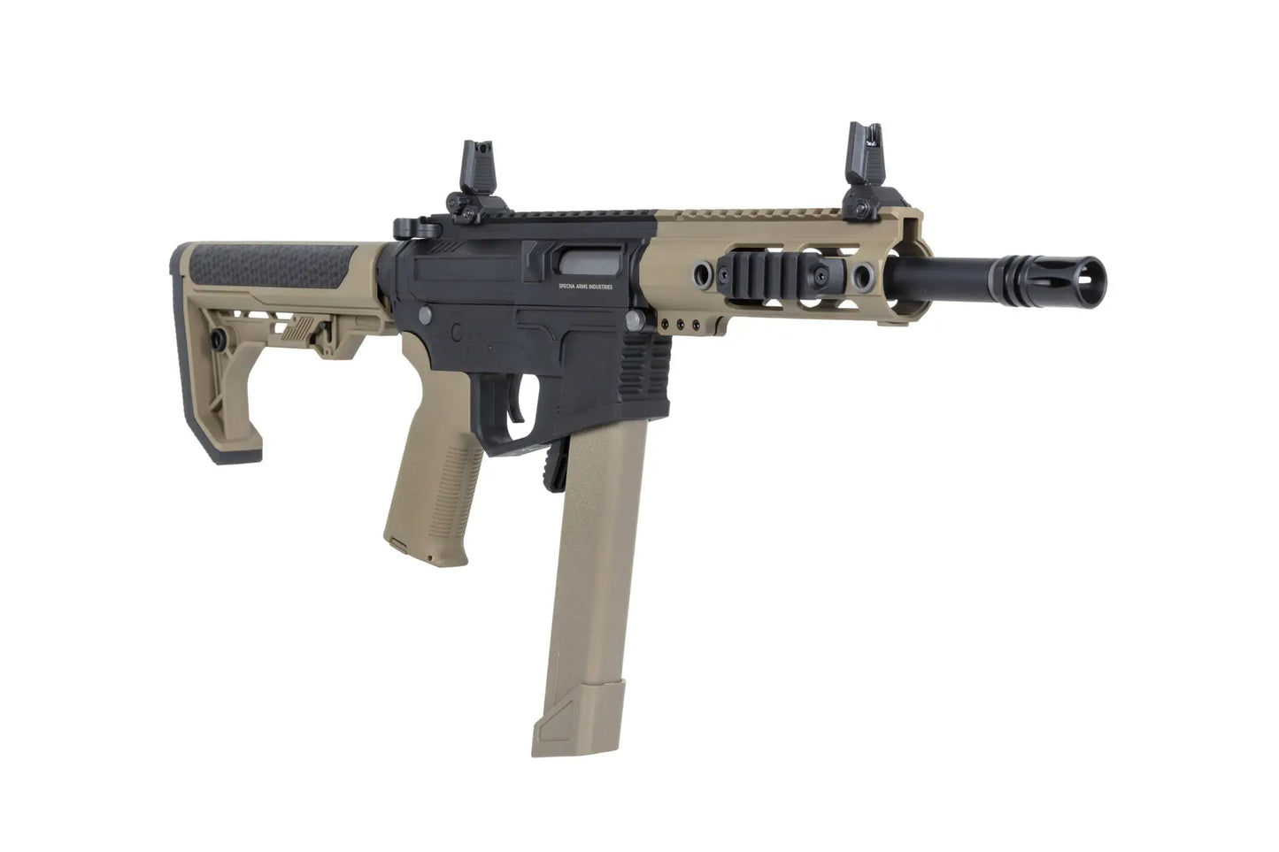 Specna Arms SA-FX01 FLEX™ Gen.2 GATE X-ASR ASG Karabiner – Halbbraun / Half-Tan (unter 0,5 Joule)