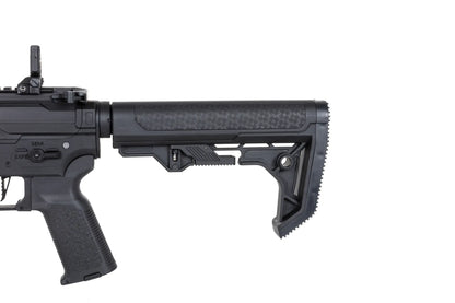 Specna Arms SA-F04-RL FLEX™ Gen.2 BLDC™ HAL ETU™ ASG Karabiner – Light Ops Schaft / New Receiver / Schwarz (unter 0,5 Joule)