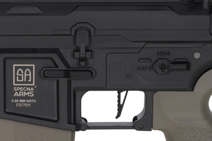 Specna Arms SA-F03 FLEX™ Gen.2 BLDC™ HAL ETU™ ASG Karabiner – Olive (unter 0,5 Joule)