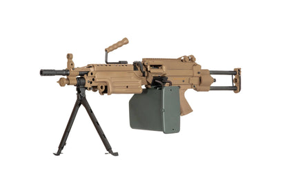 Specna Arms ASG Machine Gun FN Herstal M249 PARA CORE™ Tan (0,5 Joule)