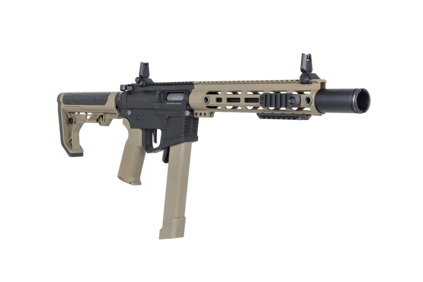 Specna Arms SA-FX02 FLEX™ Gen.2 HAL ETU™ ASG Karabiner – Halbbraun / Half-Tan (unter 0,5 Joule)