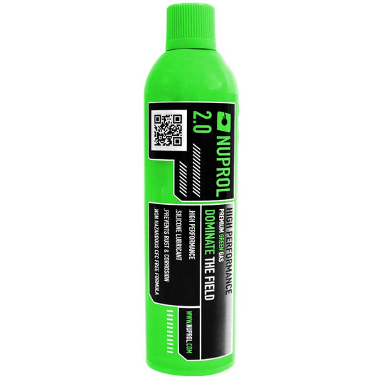 NUPROL GREEN GAS premium 2.0 650ml 145PSI