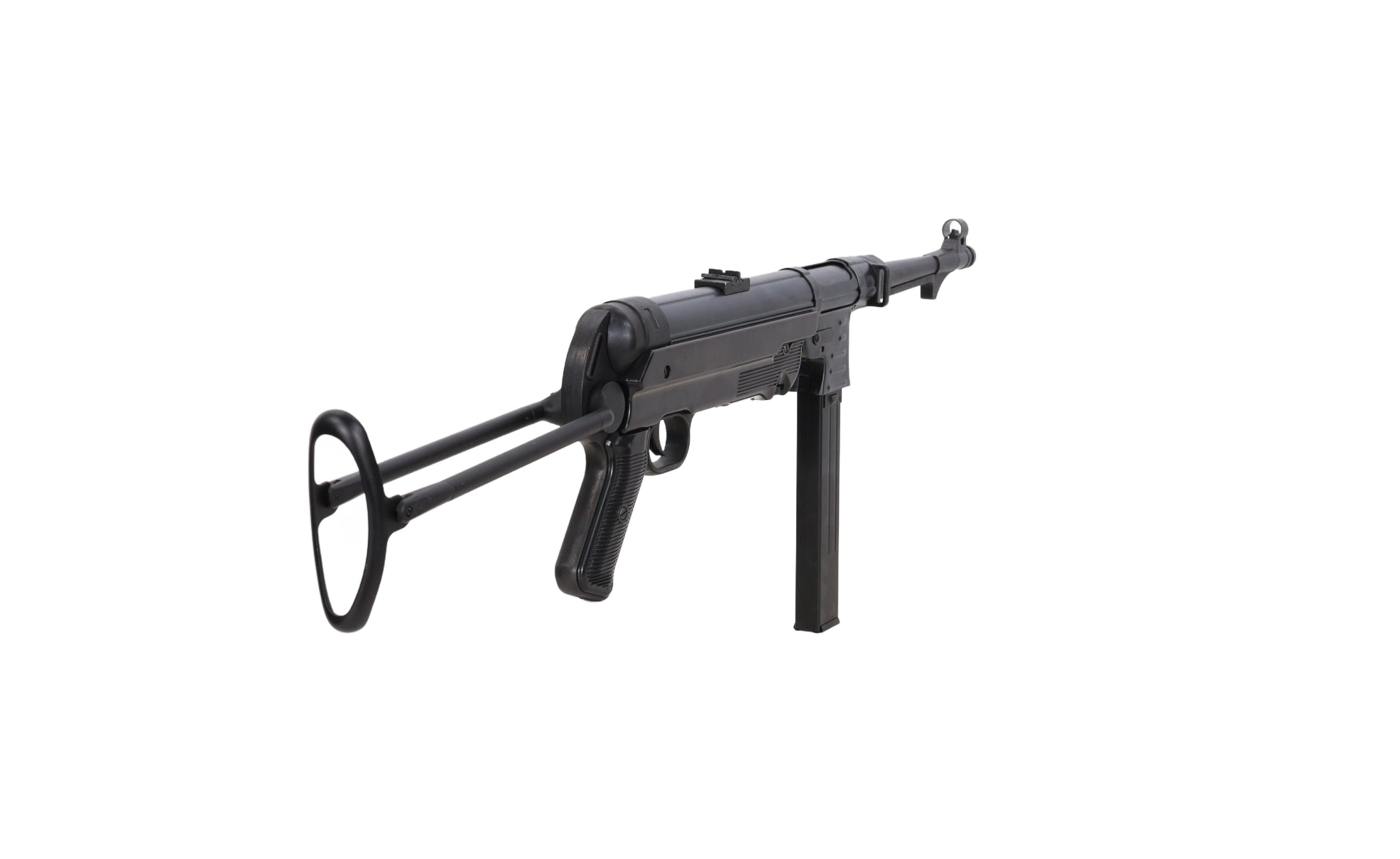 Specna Arms MP40 RETRO AEG Maschinenpistole inkl. GATE X-ASR – Schwarz (0,5 Joule)
