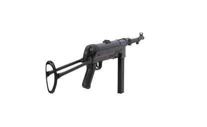 Specna Arms MP40 RETRO AEG Maschinenpistole inkl. GATE X-ASR – Schwarz (0,5 Joule)